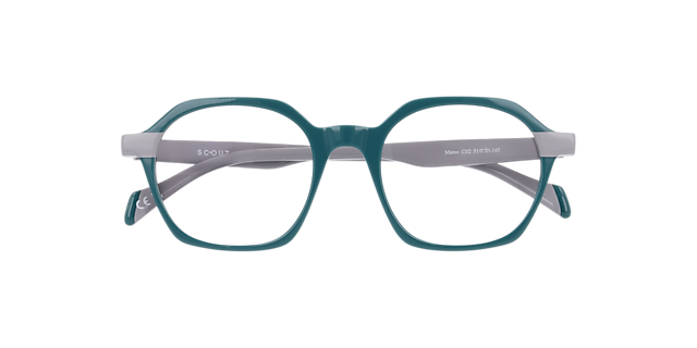 Mateo Green AcetateEyeglass Frames for Glasses Direct, Closed View