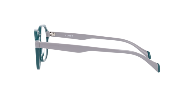 Mateo Green AcetateEyeglass Frames for Glasses Direct, Side View