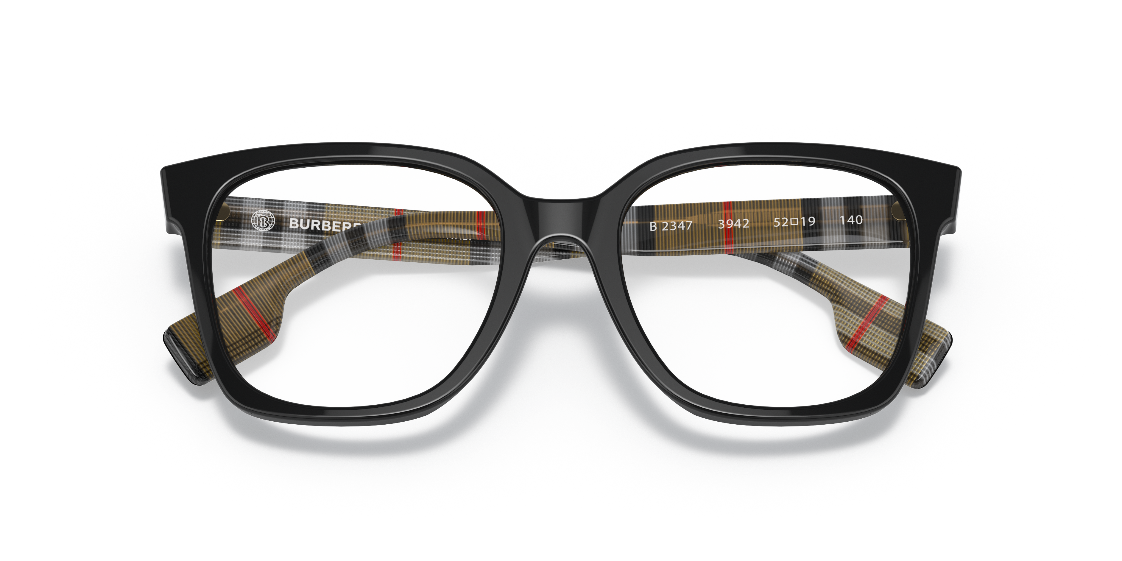 BE2347 Black AcetateEyeglass Frames for Glasses Direct, Closed View