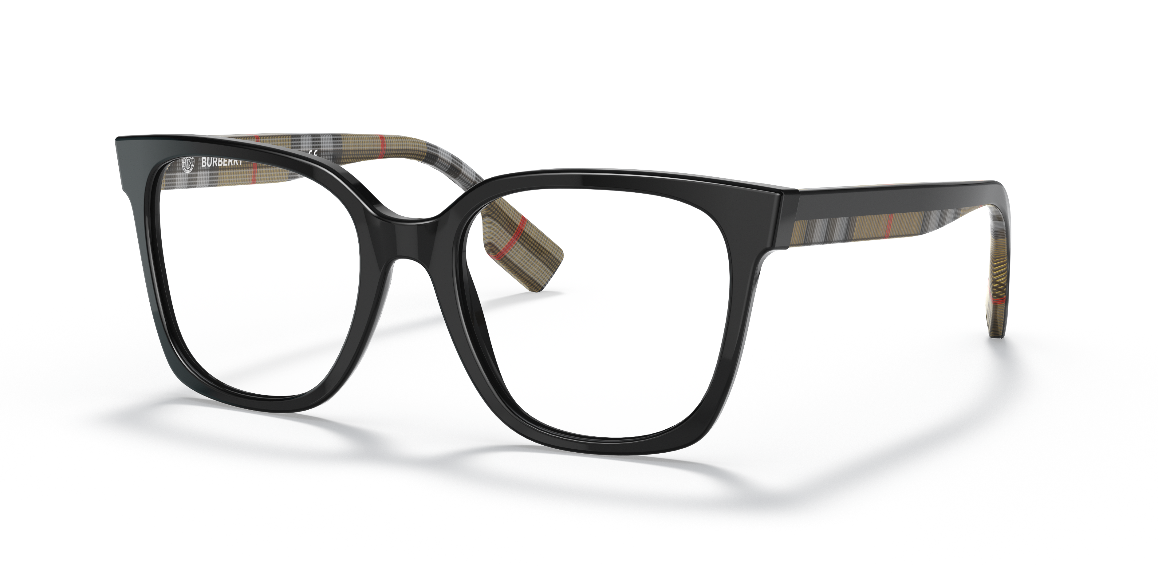 BE2347 Black AcetateEyeglass Frames for Glasses Direct, Angle View