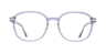 Finchley Crystal Grey AcetateEyeglass Frames for Glasses Direct, Front View