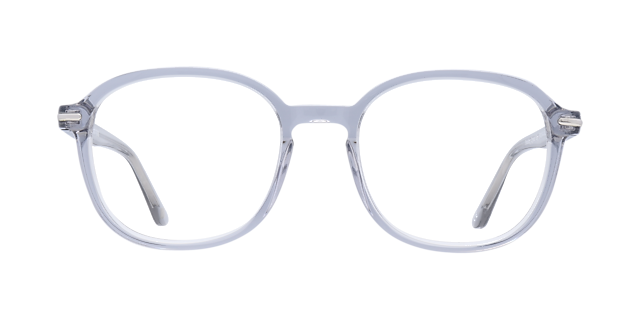 Finchley Crystal Grey AcetateEyeglass Frames for Glasses Direct, Front View