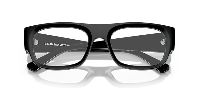 RB7218 Black PlasticEyeglass Frames for Glasses Direct, Closed View