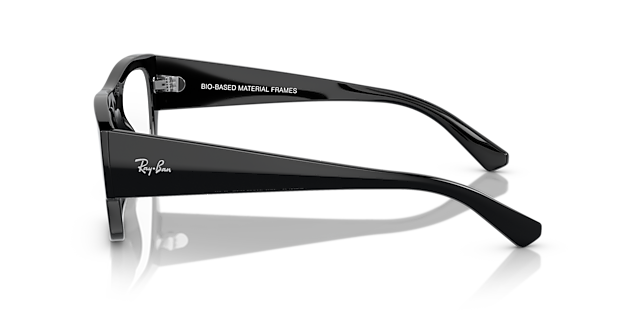 RB7218 Black PlasticEyeglass Frames for Glasses Direct, Side View