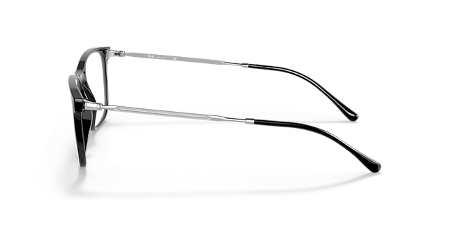 RB7244 Black PlasticEyeglass Frames for Glasses Direct, Side View