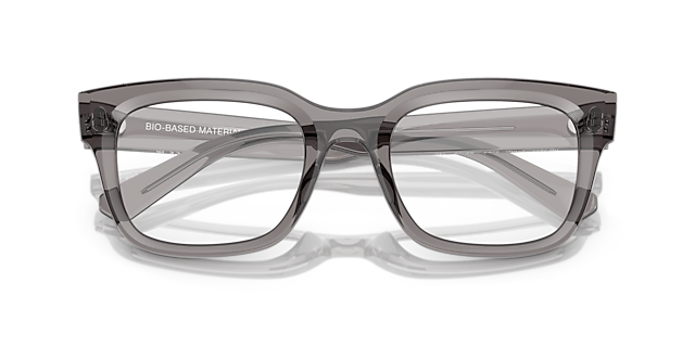 RB7217 Transparent Grey PlasticEyeglass Frames for Glasses Direct, Closed View