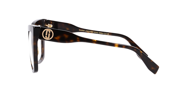 Marc 813 Tortoise AcetateEyeglass Frames for Glasses Direct, Side View