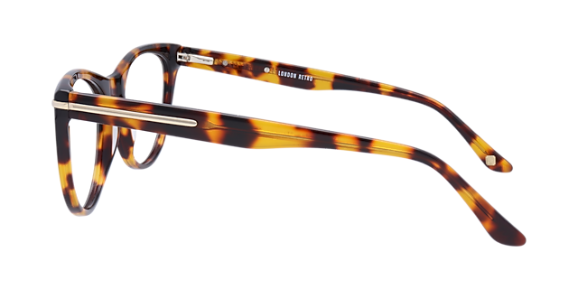 Farringdon Havana AcetateEyeglass Frames for Glasses Direct, Side View