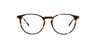 Madison Havana Brown AcetateEyeglass Frames for Glasses Direct, Front View