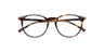 Madison Havana Brown AcetateEyeglass Frames for Glasses Direct, Closed View