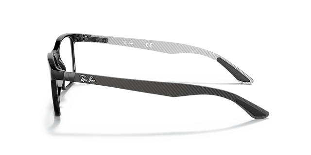 RB8903 Black PlasticEyeglass Frames for Glasses Direct, Side View