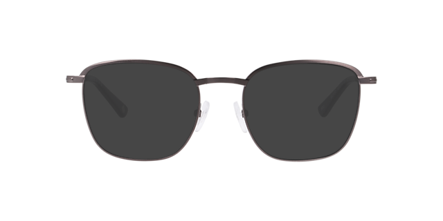 Newington Matte Gunmetal MetalEyeglass Frames for Glasses Direct, with Tinted Lenses