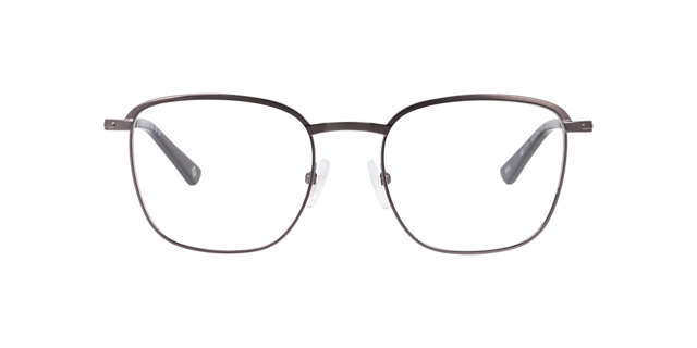 Newington Matte Gunmetal MetalEyeglass Frames for Glasses Direct, Front View