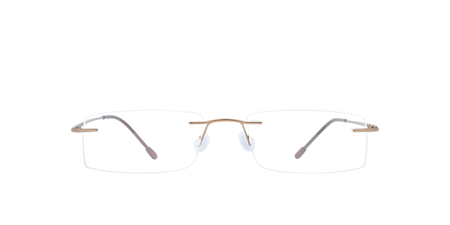 Imperial Bronze TitaniumEyeglass Frames for Glasses Direct, Front View