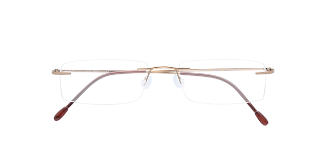 Imperial Bronze TitaniumEyeglass Frames for Glasses Direct, Closed View