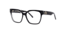 Marc 801 Clear Black AcetateEyeglass Frames for Glasses Direct, Angle View
