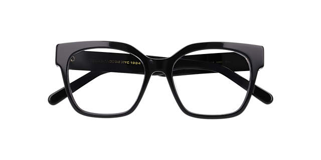 Marc 801 Clear Black AcetateEyeglass Frames for Glasses Direct, Closed View