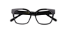 Marc 801 Clear Black AcetateEyeglass Frames for Glasses Direct, Closed View