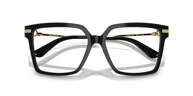 DG3397 Black AcetateEyeglass Frames for Glasses Direct, Closed View