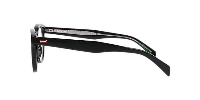 LV 5088 Black AcetateEyeglass Frames for Glasses Direct, Side View