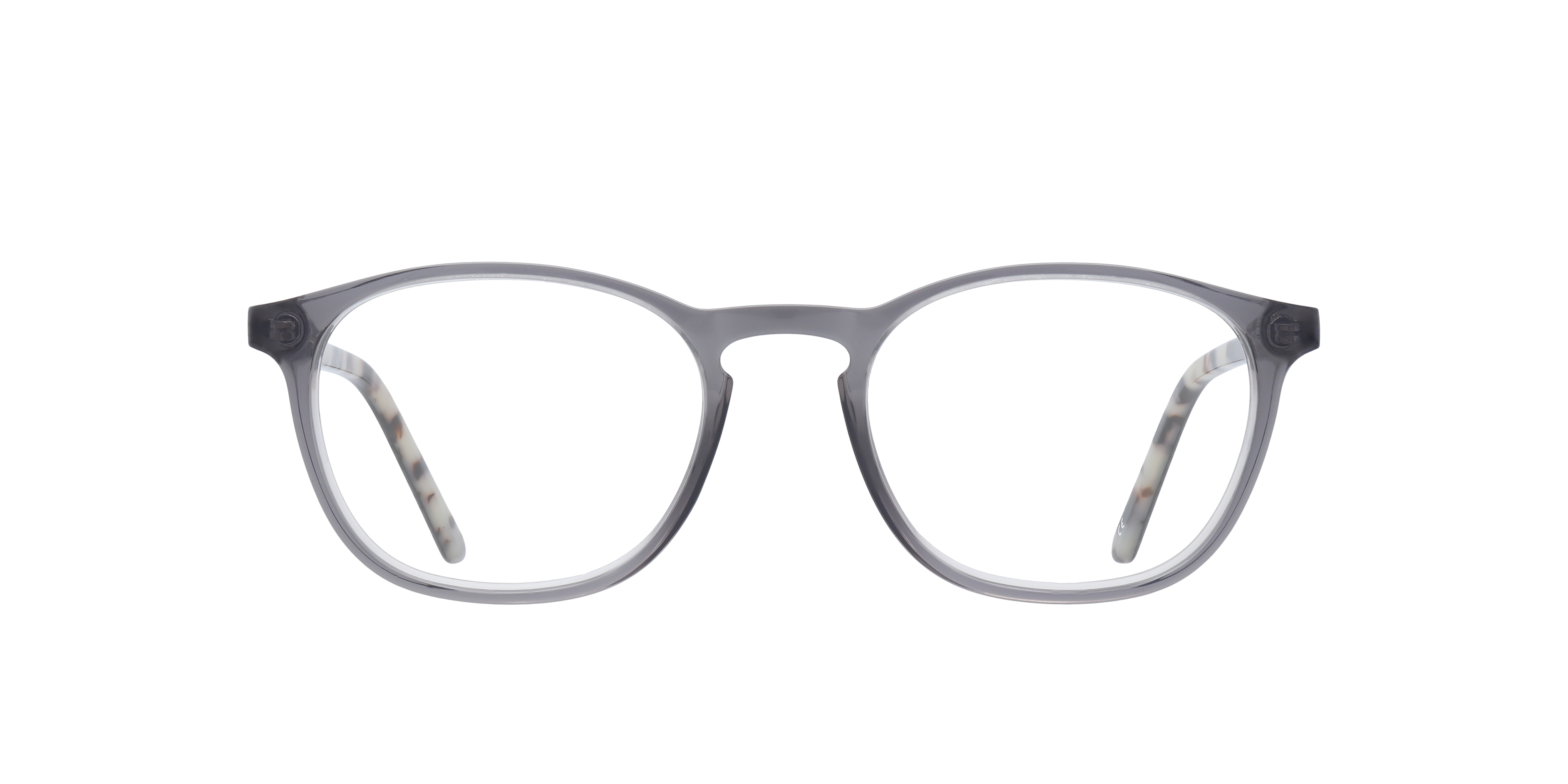 Whitley Grey AcetateSunglass Frames for Glasses Direct, Front View