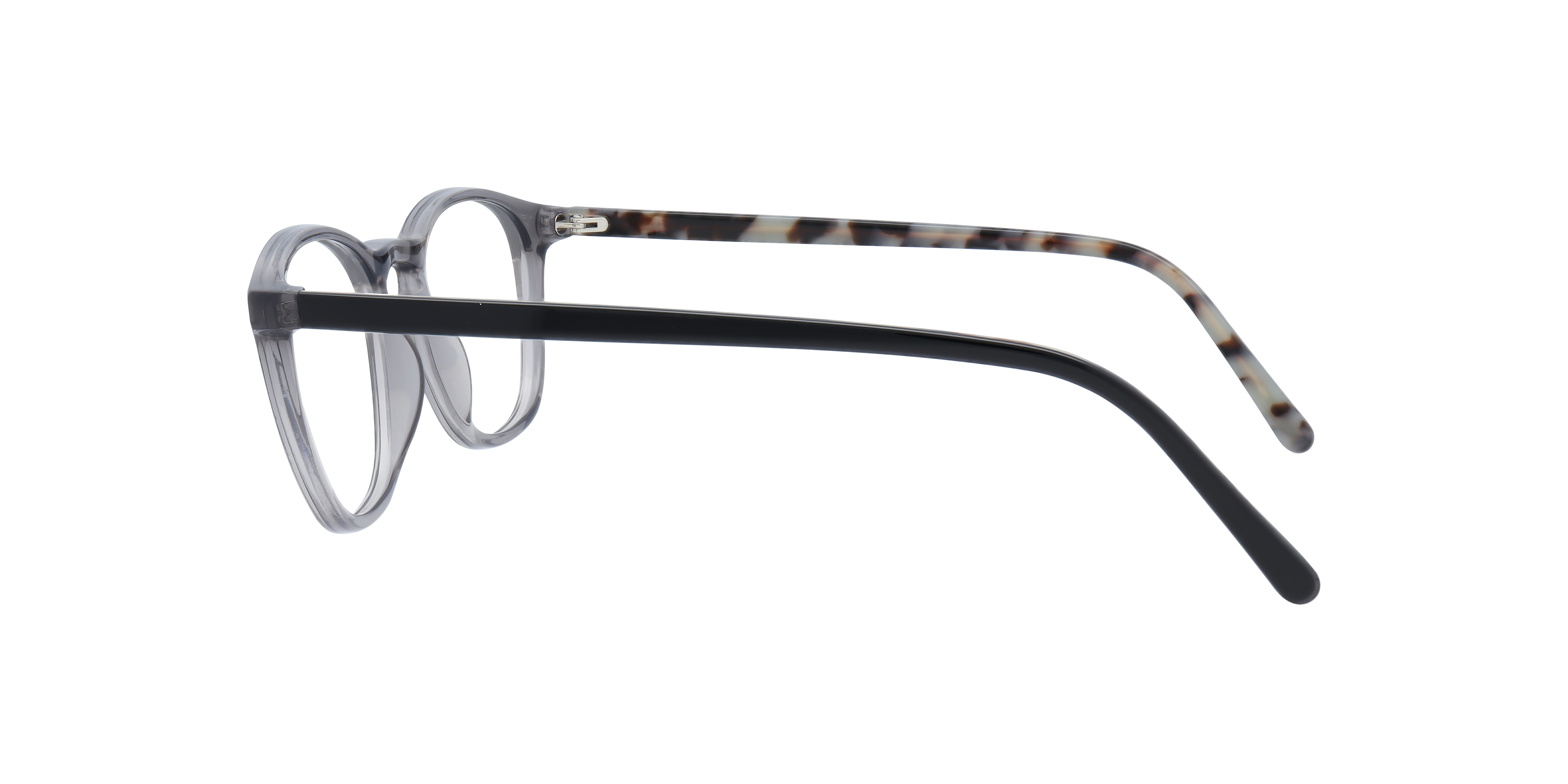 Whitley Grey AcetateSunglass Frames for Glasses Direct, Side View