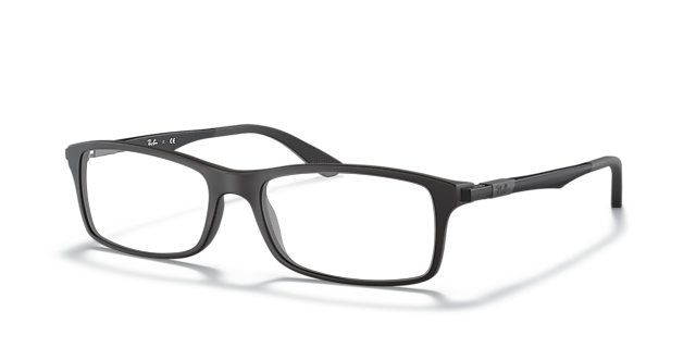 RB7017 Black PlasticEyeglass Frames for Glasses Direct, Angle View