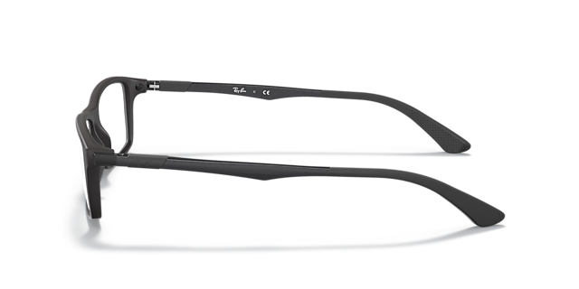 RB7017 Black PlasticEyeglass Frames for Glasses Direct, Side View