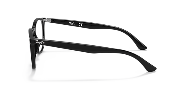 RB7159 Black PlasticEyeglass Frames for Glasses Direct, Side View