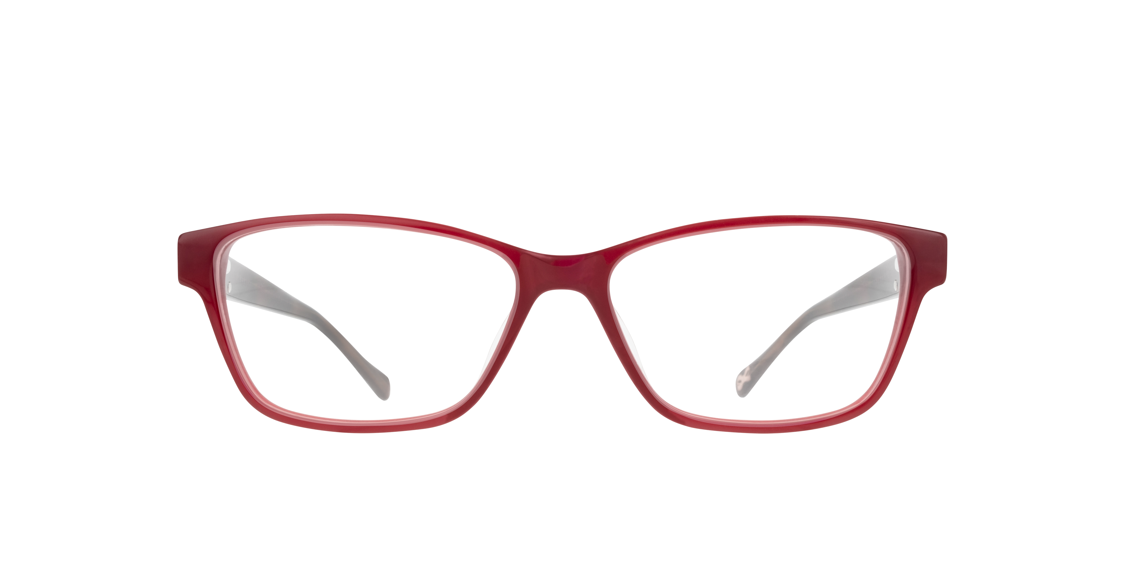 TB9186 Red AcetateEyeglass Frames for Glasses Direct, Front View