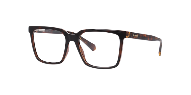 PLD D556/C Tortoise PlasticEyeglass Frames for Glasses Direct, Angle View