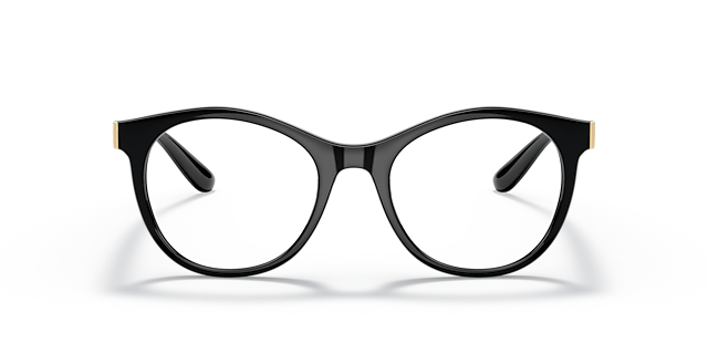 DG5075 Black PlasticEyeglass Frames for Glasses Direct, Front View