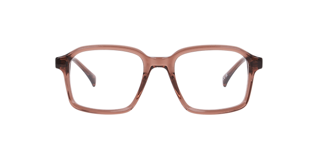 Martie Crystal Brown AcetateEyeglass Frames for Glasses Direct, Front View