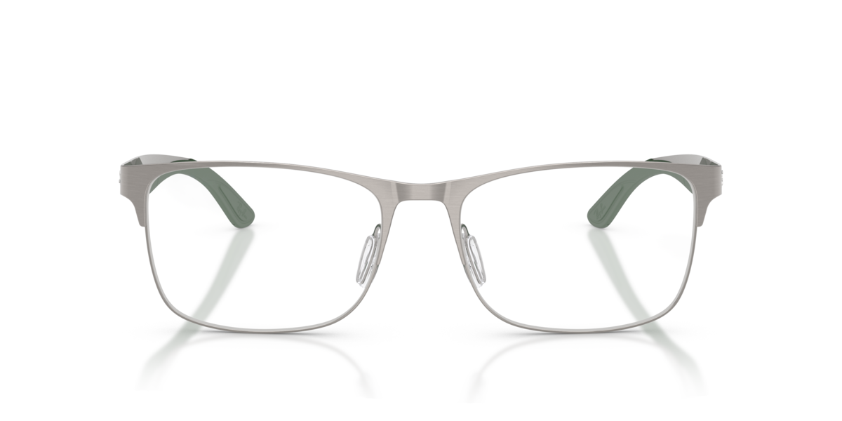 Ray-Ban Unisex Gunmetal Rectangle Metal Eyeglasses Online - Full Rim - Rb7550