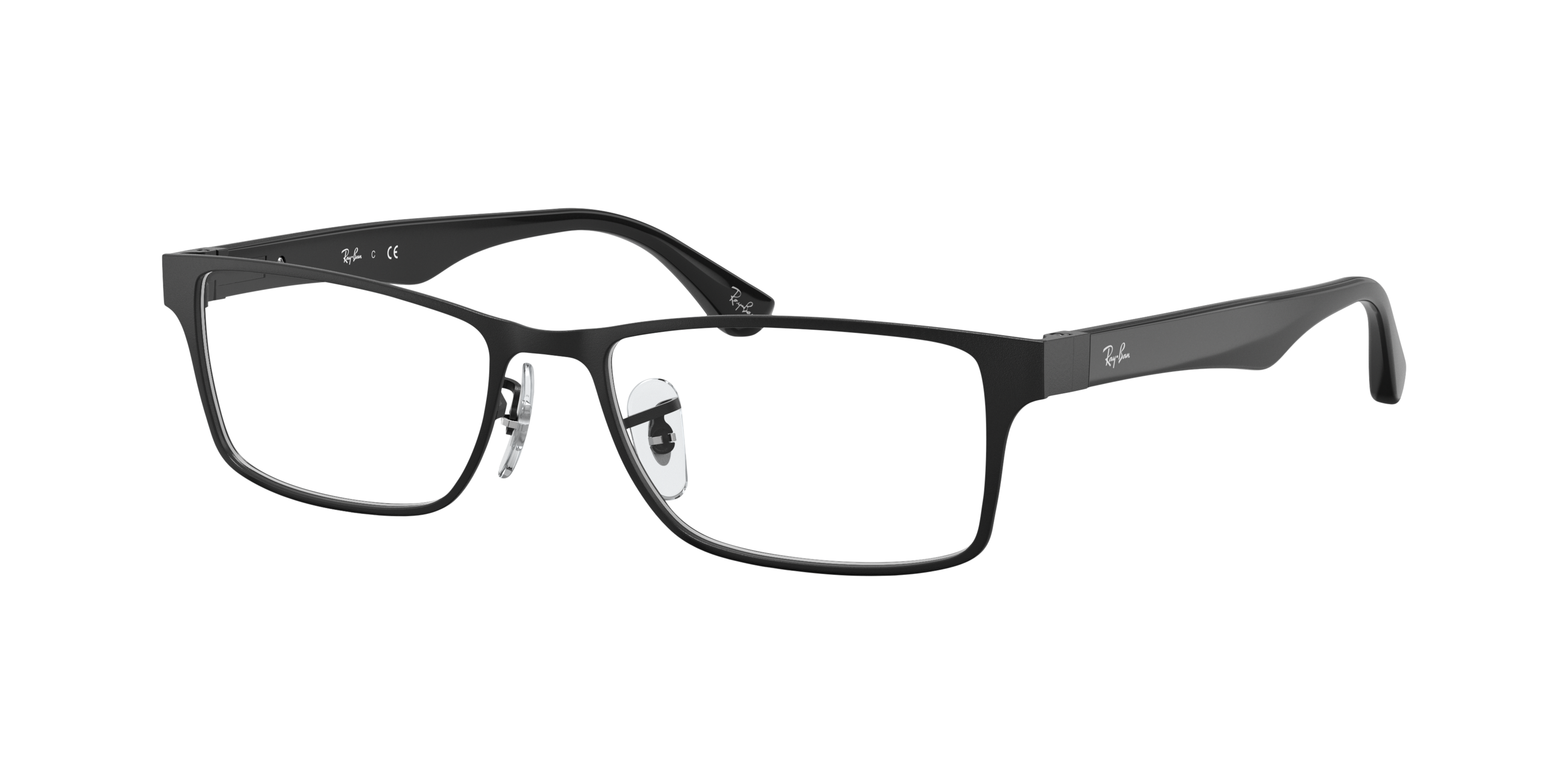 Glasses Direct ™ -RB6238 - Rectangle Black Frame Eyeglasses