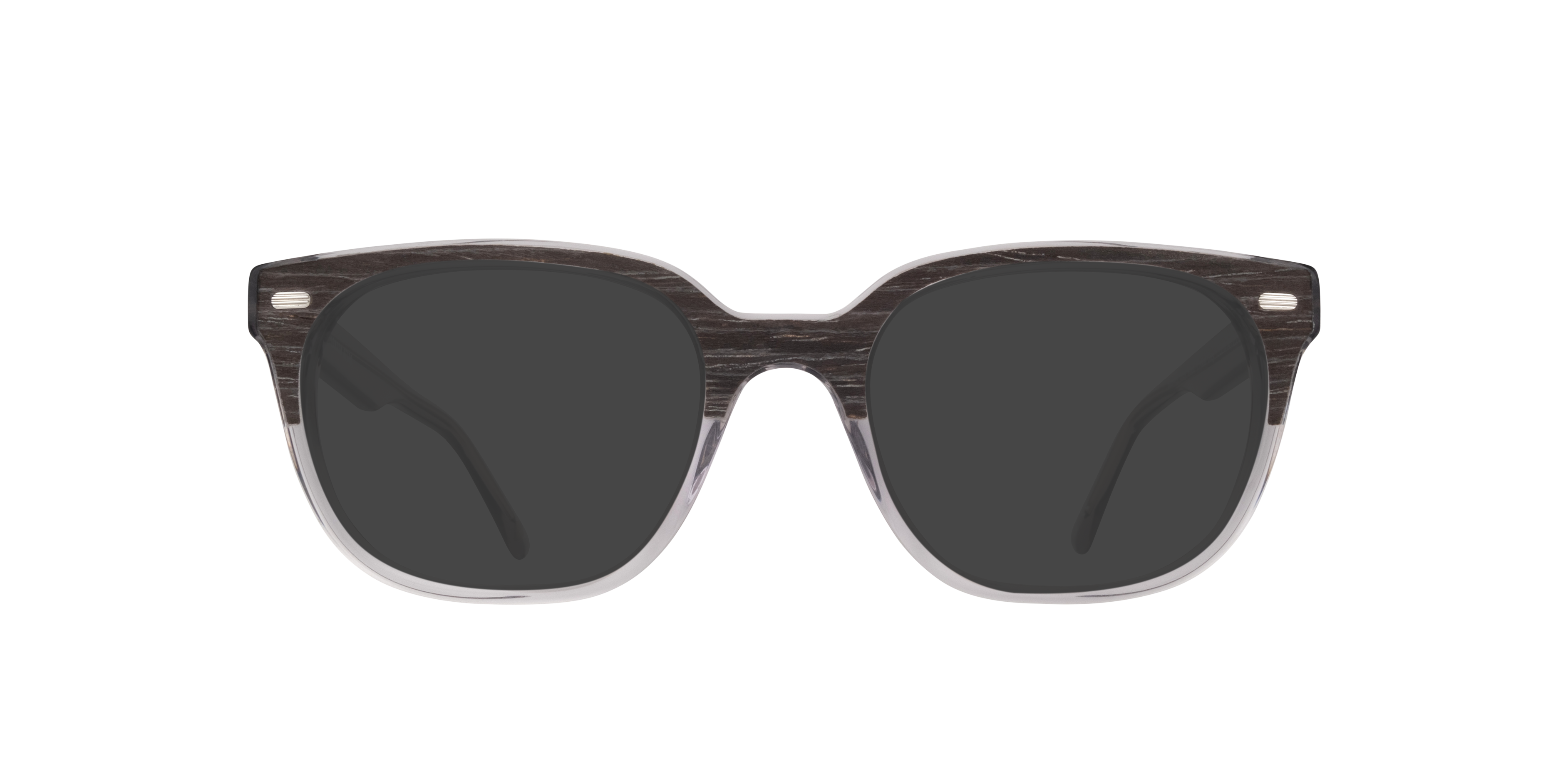 Hanwell Grey Wood & Crystal Grey AcetateEyeglass Frames for Glasses Direct, with Tinted Lenses