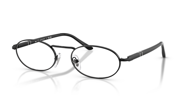 PO1023V Black MetalEyeglass Frames for Glasses Direct, Angle View