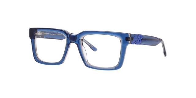 Nb4207 Blue AcetateEyeglass Frames for Glasses Direct, Angle View