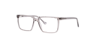 Murphy Crystal Grey PlasticEyeglass Frames for Glasses Direct, Angle View