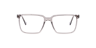 Murphy Crystal Grey PlasticEyeglass Frames for Glasses Direct, Front View