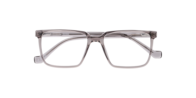Murphy Crystal Grey PlasticEyeglass Frames for Glasses Direct, Closed View