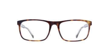 Bi Layer Havana/Crystal Hudson -  Acetate Glasses