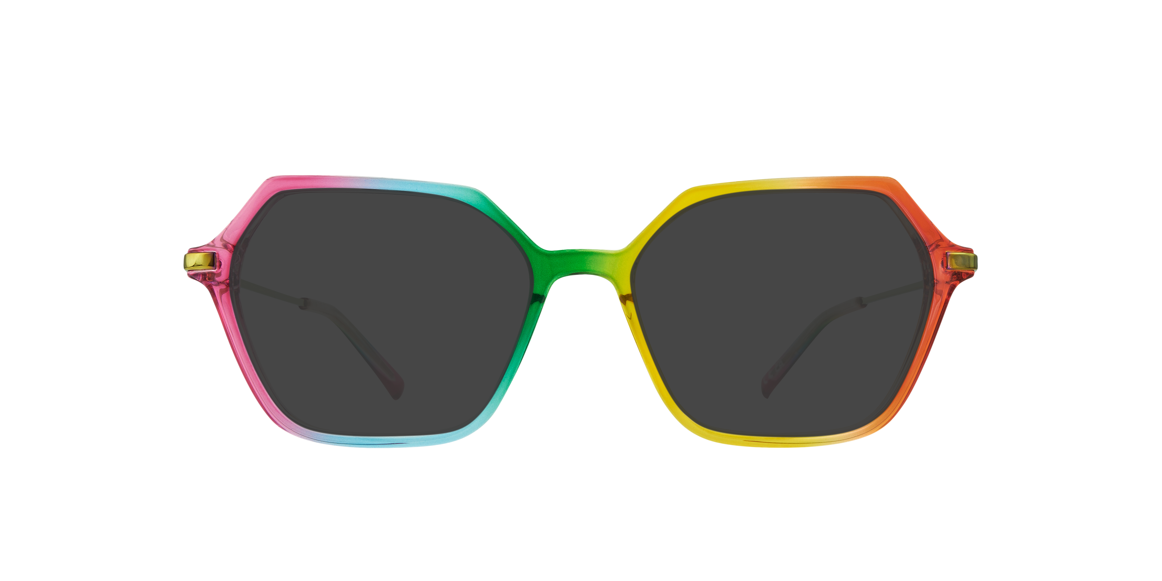 Limitless Rainbow PlasticEyeglass Frames for Glasses Direct, with Tinted Lenses