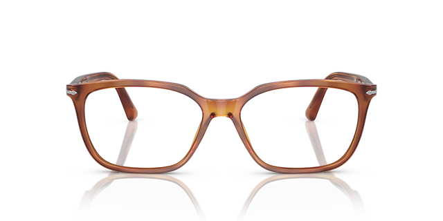 PO3298V Terra Di Siena AcetateEyeglass Frames for Glasses Direct, Front View
