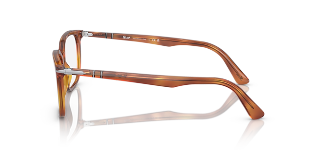 PO3298V Terra Di Siena AcetateEyeglass Frames for Glasses Direct, Side View