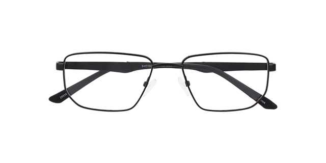 Nb4190 Black MetalEyeglass Frames for Glasses Direct, Closed View