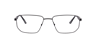 Nb4190 Black MetalEyeglass Frames for Glasses Direct, Front View