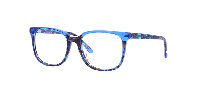 Culift Brown Light AcetateEyeglass Frames for Glasses Direct, Angle View