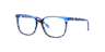 Culift Brown Light AcetateEyeglass Frames for Glasses Direct, Angle View