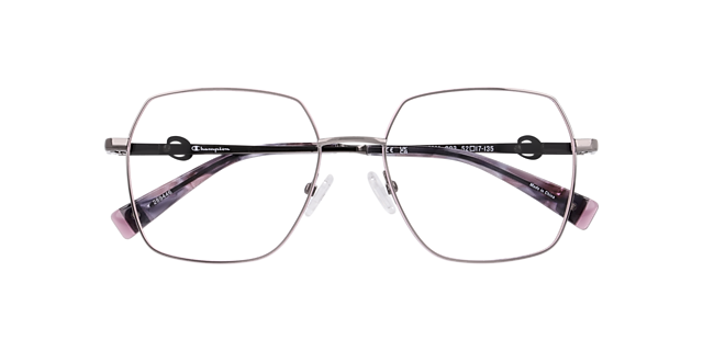 Cumai Gunmetal MetalEyeglass Frames for Glasses Direct, Closed View